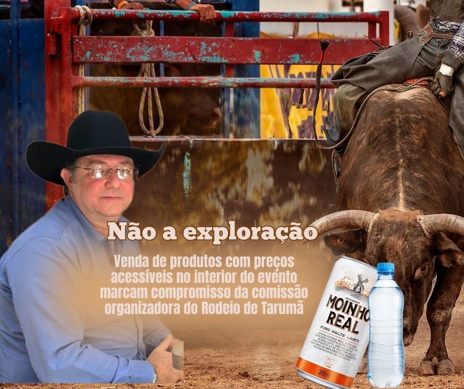 Venda de produtos com preços acessíveis no interior do evento marcam compromisso da comissão organizadora do Rodeio de Tarumã