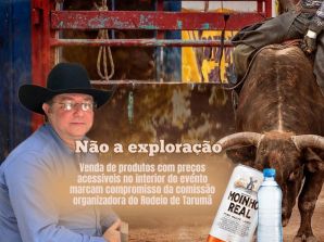 Venda de produtos com preços acessíveis no interior do evento marcam compromisso da comissão organizadora do Rodeio de Tarumã